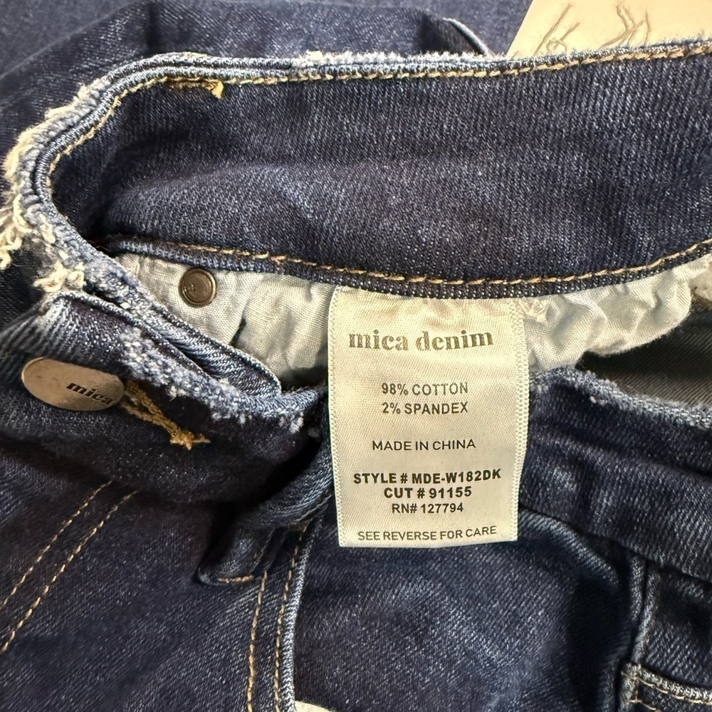 Blue Ankle Cropped Jeans‎ Classic Style - Picture 7 of 7
